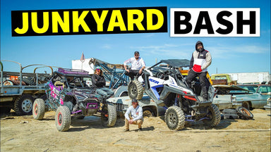 Turning a Junkyard Into a Private Racetrack! Who’s the Fastest Through Our Apocalyptic Course?