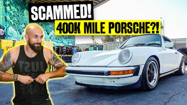 Vin Got SCAMMED. 402,000 Mile Porsche 911 Hot Rod Build!