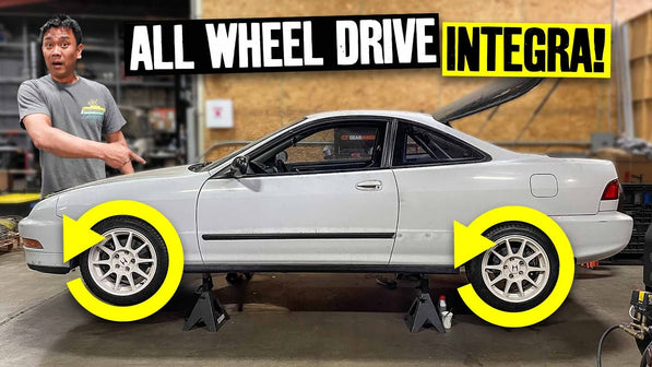 AWD Swapping an Integra Using Honda Parts: CRV 5 Speed and Hubs for Suppy’s Integra!
