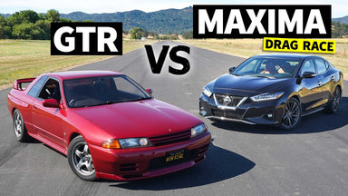 Is a New Maxima Faster Than an R32 GT-R?? // This vs. That