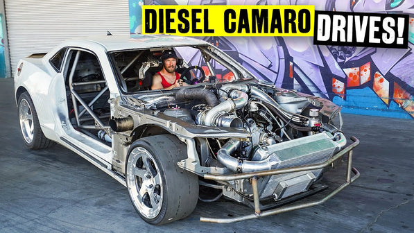 The 1000hp Duramax-Swapped Camaro is BACK. And it Drives!!