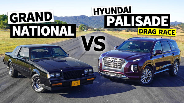 Is a Modern Family SUV Faster Than an 80s Turbo Legend? Grand National vs. Palisade // This vs. That