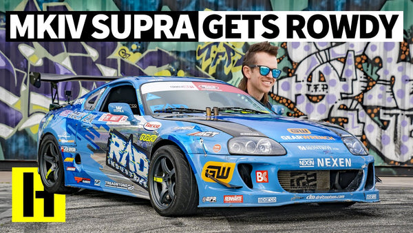 A 650hp Mullet Powered MkIV Toyota Supra - That Actually Gets Thrashed! Rad Dan Rips in the Yard