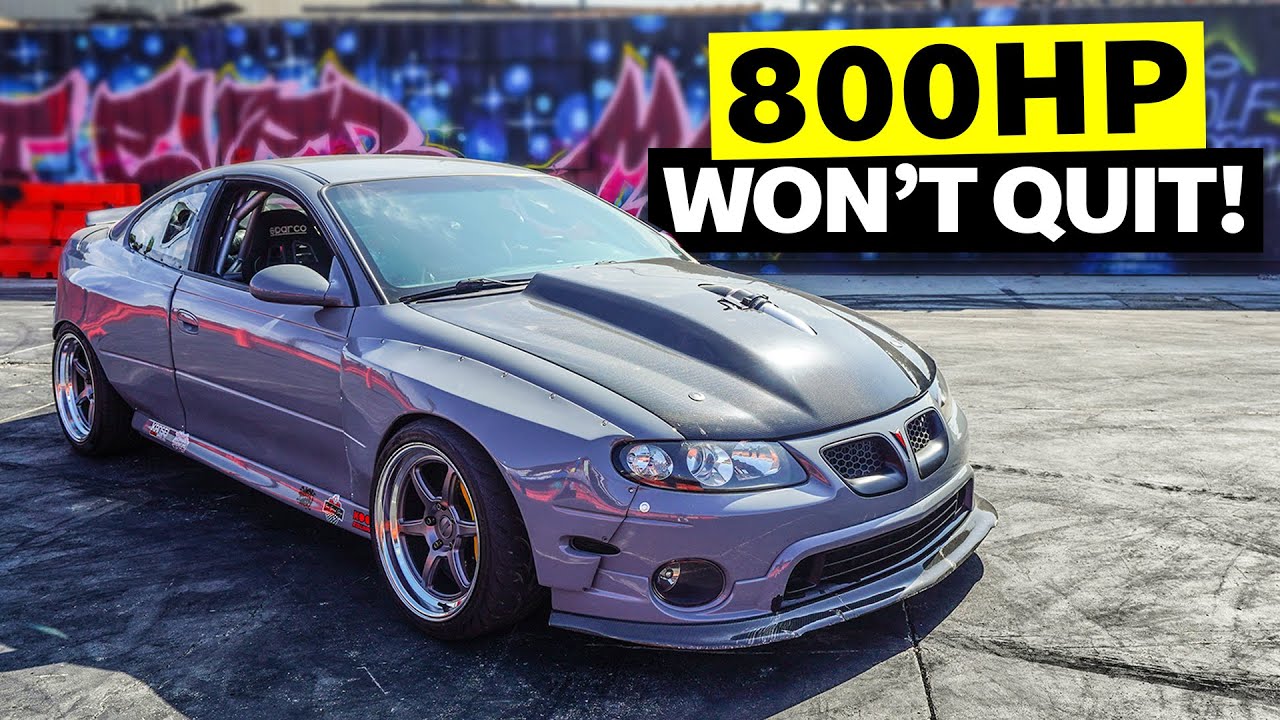 800hp Supercharged GTO Smokes Out our Lot. Build Breakdown is Back!!