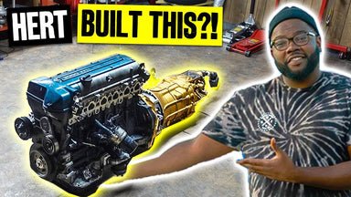 Hert Builds His Own 2JZ at Home! With Special Sauce Golden CD009 Transmission
