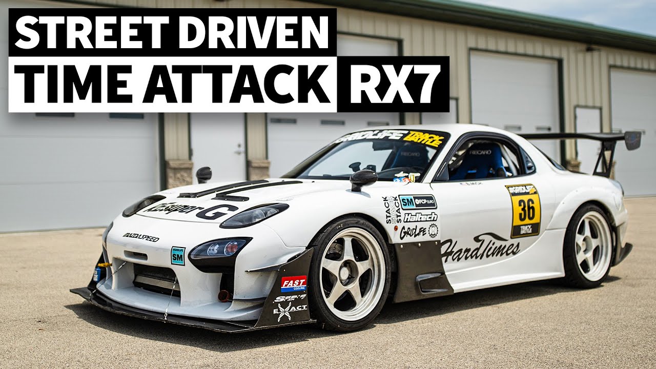 This Time Attack Spec Mazda FD RX-7 is All Business, Yet Street Legal