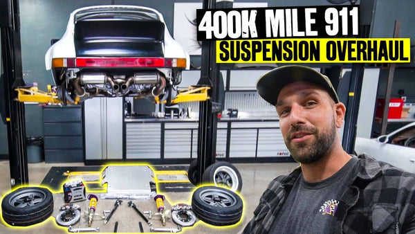 Ultimate 400k Mile 911 Suspension Refresh. Vin Brings his 911sc’s Handling To 2021 Standards