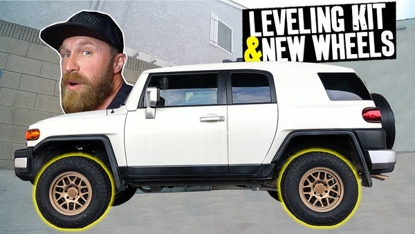 Danger Dan’s Daily Driver Toyota FJ Cruiser Get Lifted in the Narrowest Garage