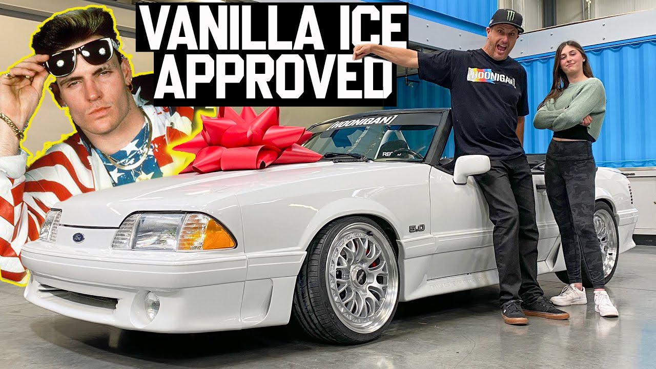 Ken Block Builds Vanilla Ice Inspired Fox Body 5.0 for Daughter's 14th Birthday