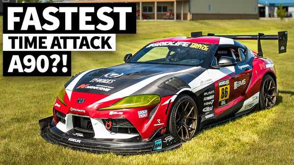 Is This America’s Fastest A90 Time Attack Car? Jackie Ding’s Carbon Clad Toyota Supra