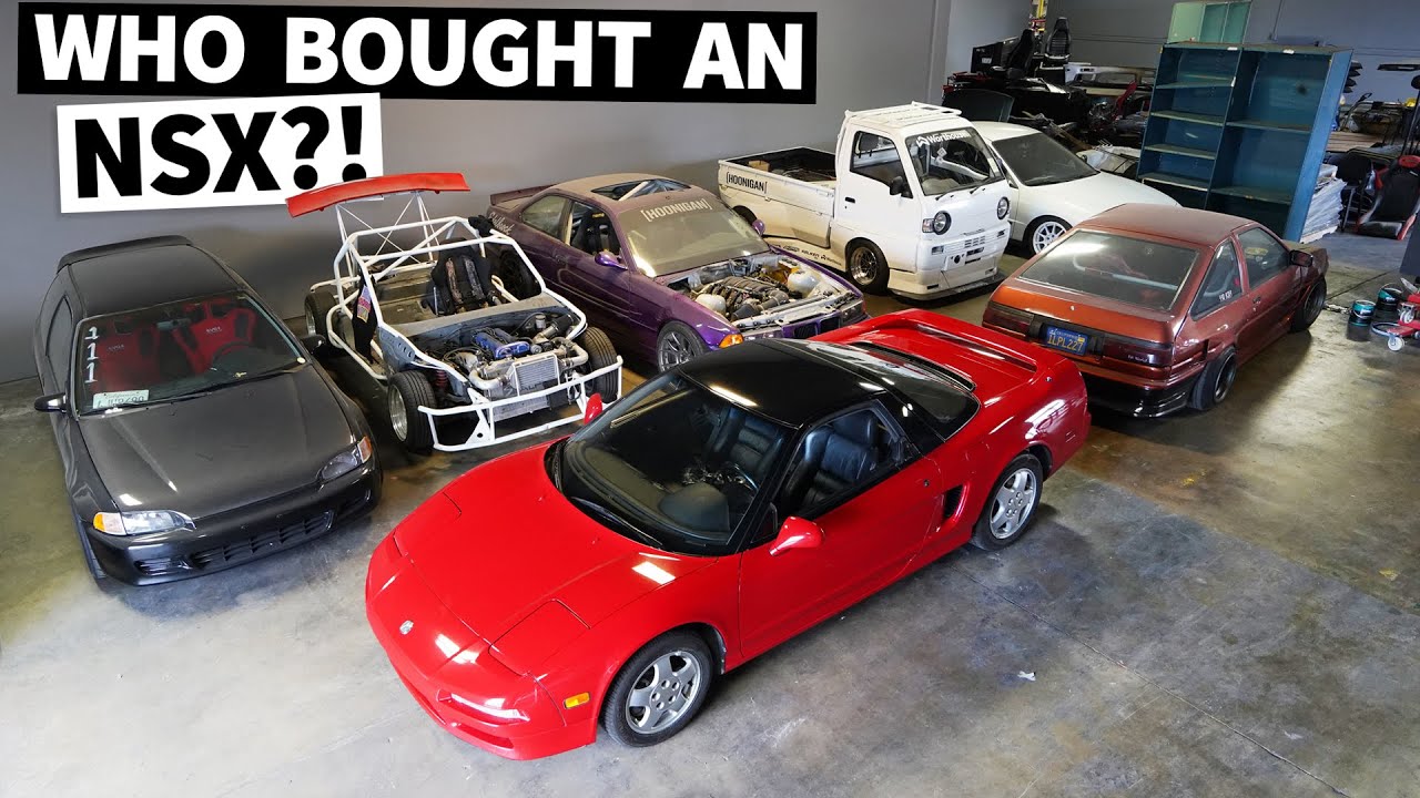 Our New NSX Gets a Proper Welcome to Tire Slayer Studios. But Who’s Car is it?? // HHH Ep. 006