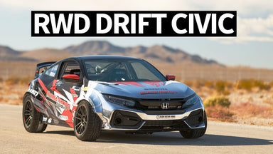 900hp RWD Honda Civic... Drift Car!? SEMA 2019 Madness Begins