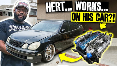 Hert's GS300 Becomes a Supra? 2JZ-GE to Aristo 2JZ-GTE!