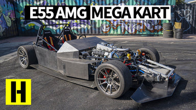 Mercedes E55 AMG Track Kart!? 700hp Twin Turbo Home-Built Race Machine