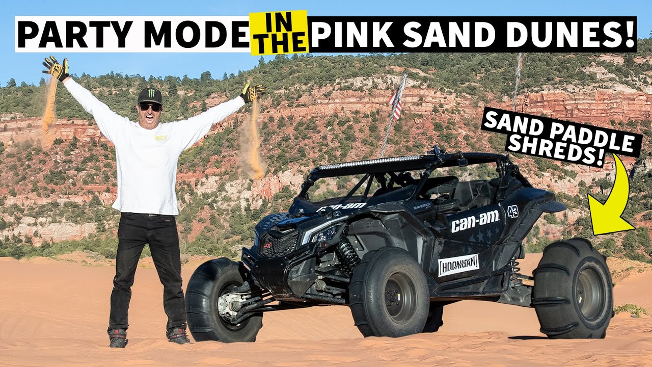 The Best Dunes in Utah!!! Ken Block's Guide to Awesome Can-Am Riding Spots: Coral Pink Sand Dunes