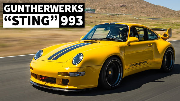 Porsche 911 Racecar With License Plates: The Guntherwerks “Sting” 993 Street/Track Car Special
