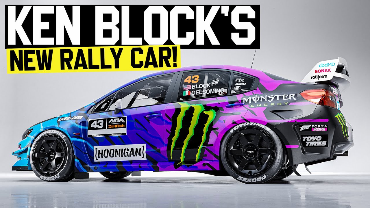 Ken Block Back In A Subaru! Unveiling of His 2021 Livery And First Gravel Test!