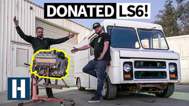 Quest for a 400HP Merch Store on Wheels: Our Van Gets a Donated V8!