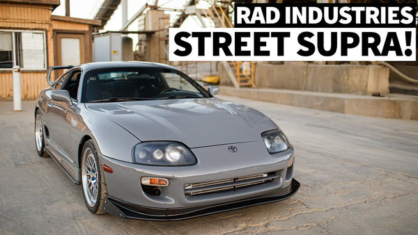 The Perfect Supra Customer Build? Rad Industries Built 93.5 Single Turbo MKIV (With 179,000 miles!)