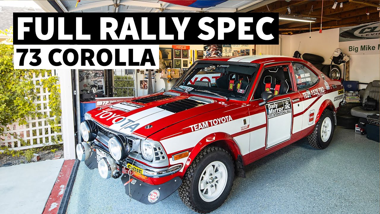 Full Rally Spec ‘73 TE27 Corolla! Mike Muniz’s Backyard is Vintage Toyota Heaven