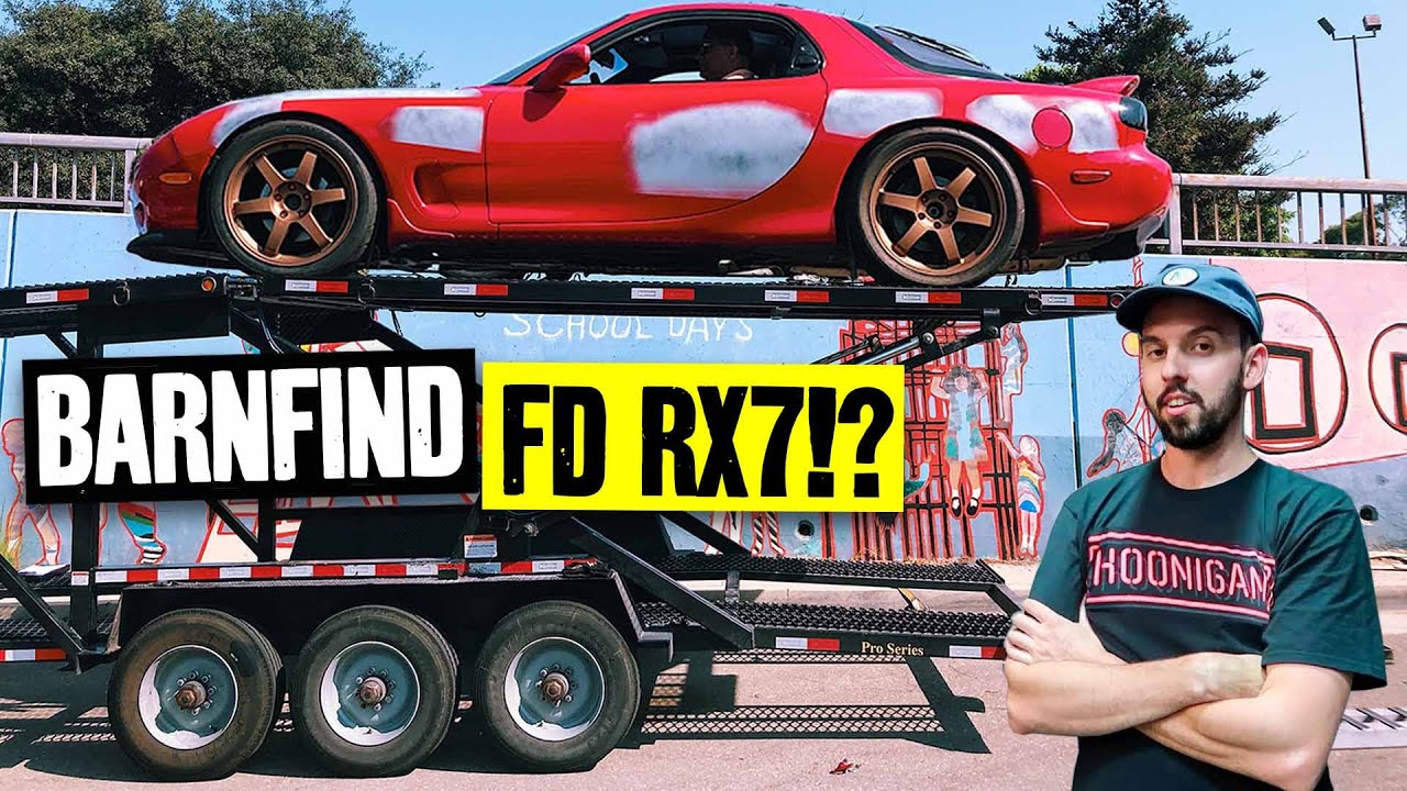Saving an FD RX-7 from 12 years in a garage!