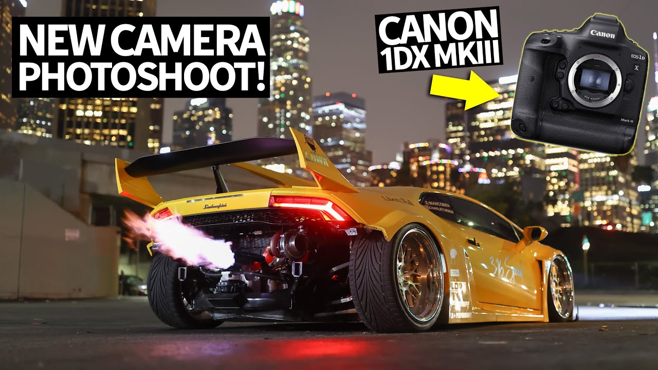 All-new Canon 1DX Mark III: Twin Turbo Lambo Photoshoot With Canon’s Unreleased Camera!