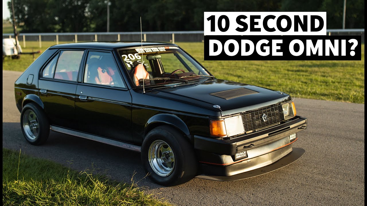 10 second, 577hp Dodge Omni GLH Was Never Meant to go This Fast