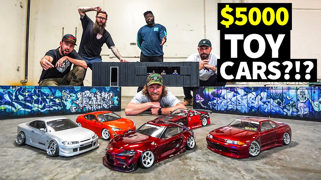 Drifting $5000 RC Cars on our new RC Track at Tire Slayer Studios // HHH Ep.004