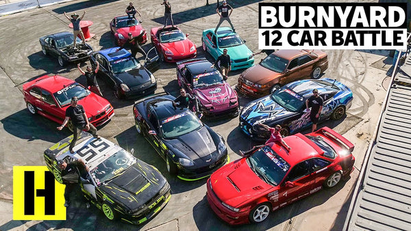 12-Car Burnyard Battle: Drift Week 2020 FINALE!