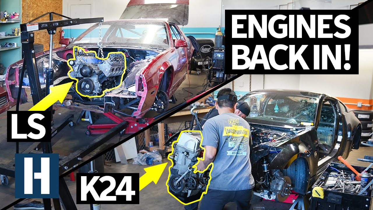 Build & Battle 3: Dumpster Diving for Honda K24 Parts, and Custom Camaro Suspension EP.4