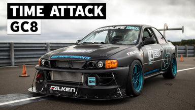 The Loudest Subaru at Gridlife: 600hp+ STI Swapped GC8 Time Attack Car
