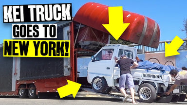 Our Rotary Powered Kei Truck Goes to New York… Will it Finally Get Finished??