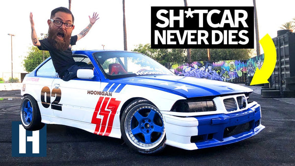 Sh*tcar's Brand New Rattlecan Livery Revealed! Our $350 BMW E36 is Reborn