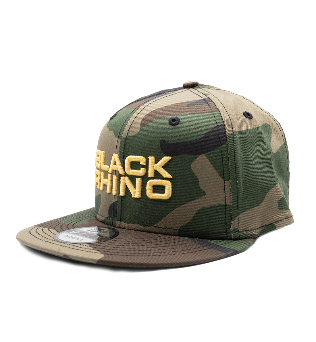 Black Rhino STACKED Snapback Hat