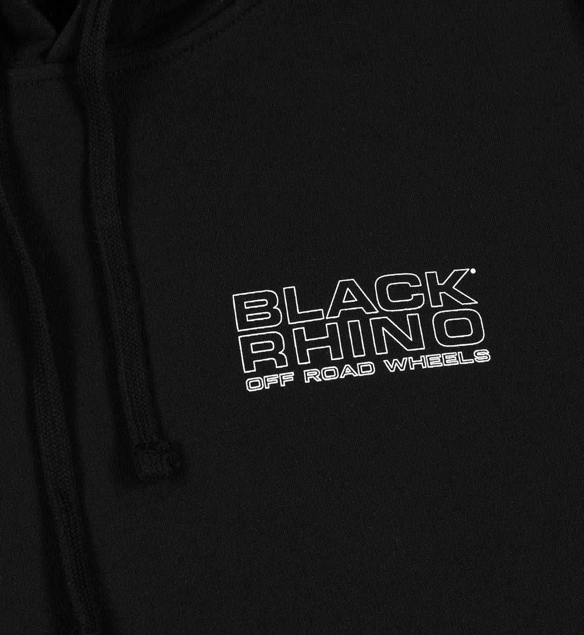 Black Rhino Logo Hoodie