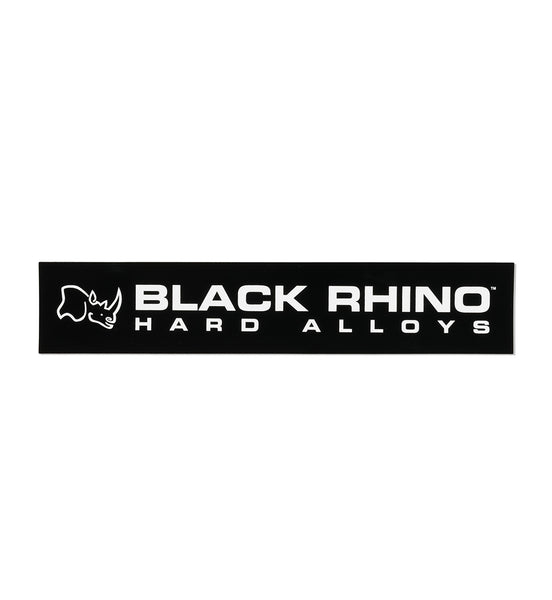 Black Rhino Sticker (11.5")