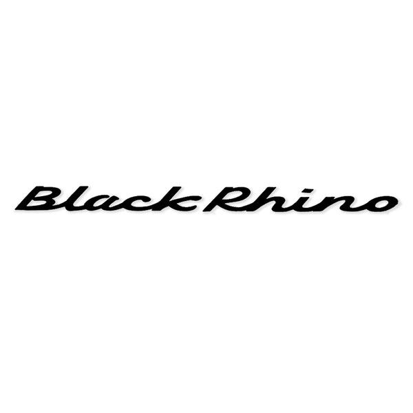 Black Rhino DIE CUT Sticker (10")
