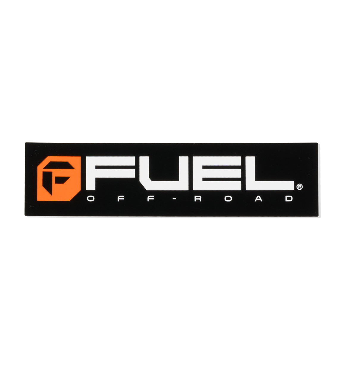 Fuel Rectangle Sticker (6")