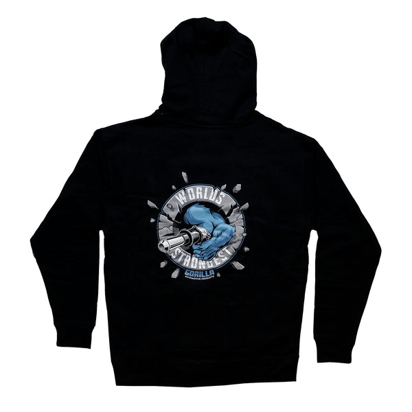 Gorilla WORLDS STRONGEST Pullover Hoodie