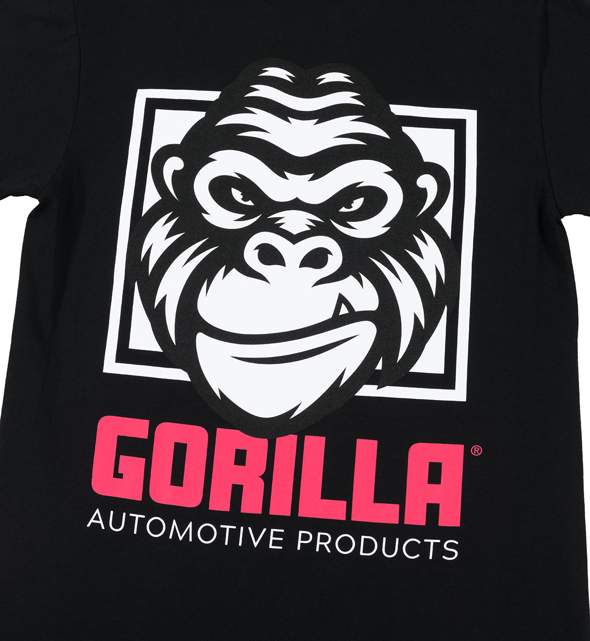 Gorilla Logo Red Text Short Sleeve Tee