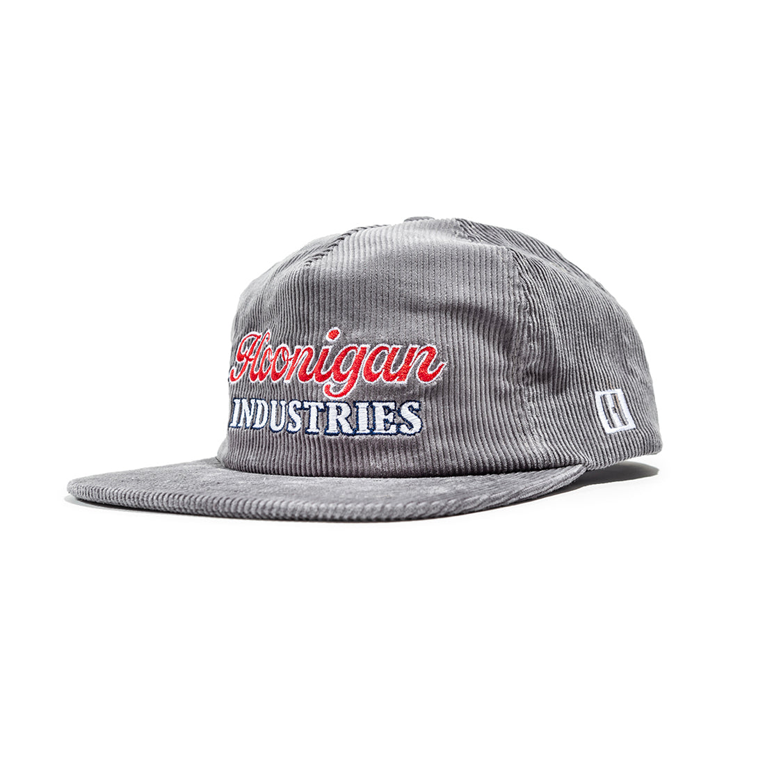 Hoonigan ROCKIES unstructured snapback hat in black with white logo.