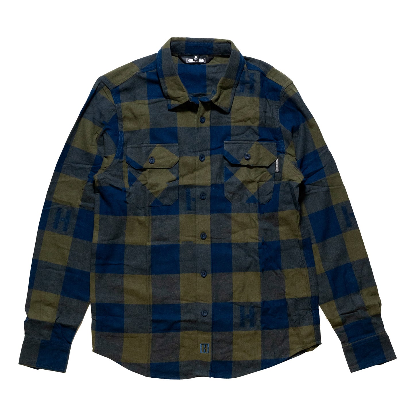 Hoonigan H Icon Woven Flannel Long Sleeve Shirt