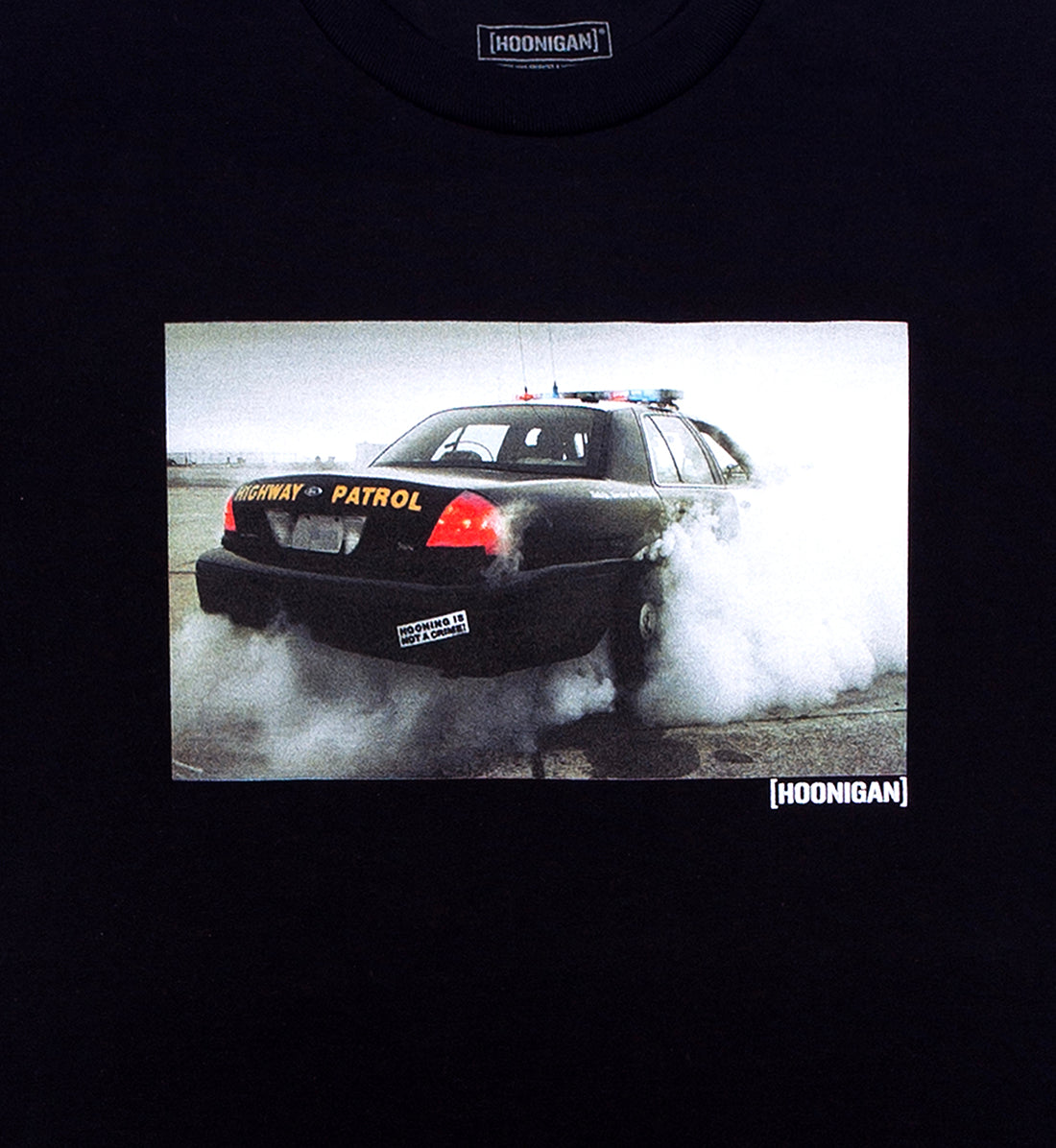 HOONIGAN COP BURNOUT SHORT SLEEVE TEE