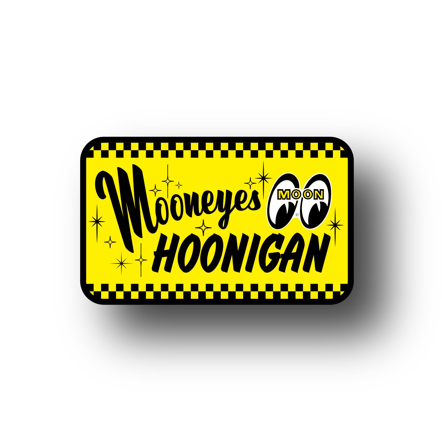 Hoonigan x Mooneyes MOONSHINE Sticker (3.5")