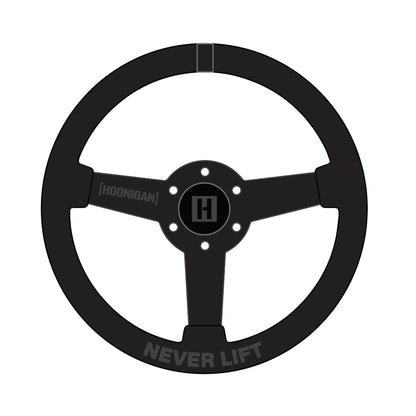 Hoonigan NEVER LIFT Steering Wheel