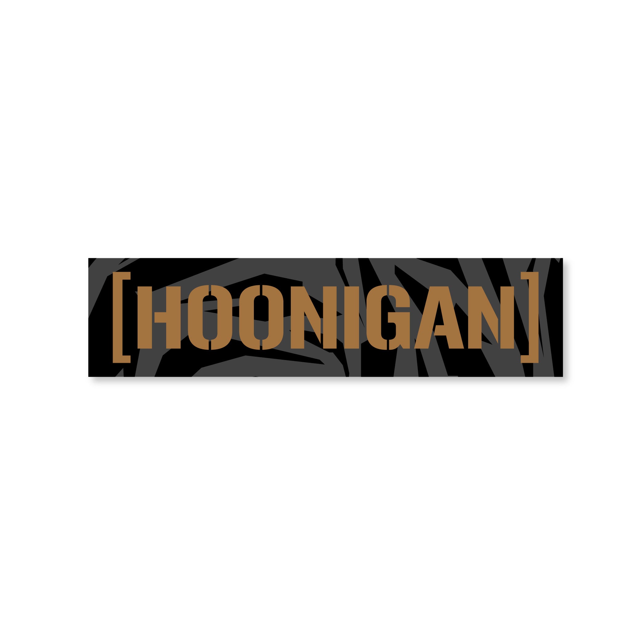 Hoonigan Logo Black Die-Cut Sticker | Foxvalley Mall