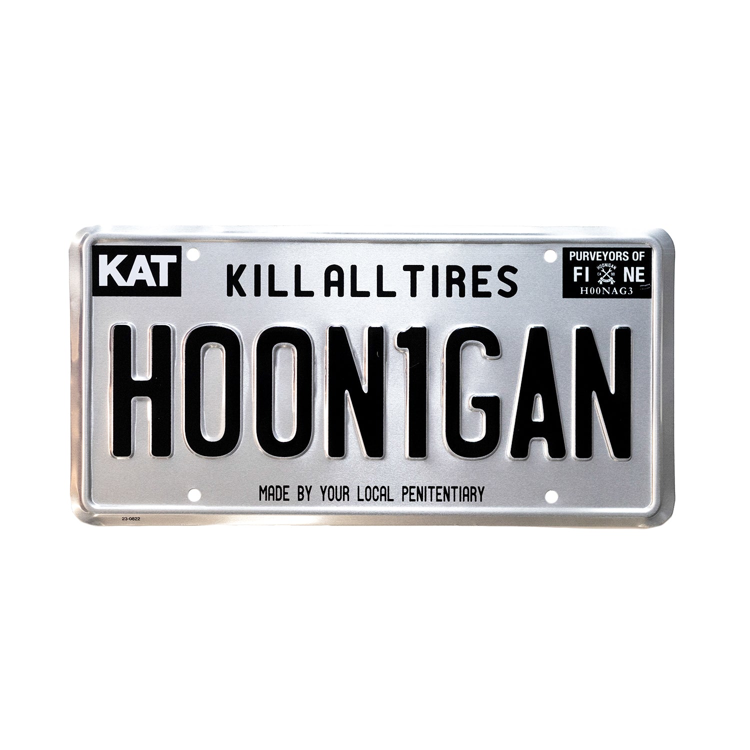 Hoonigan METAL License Plate