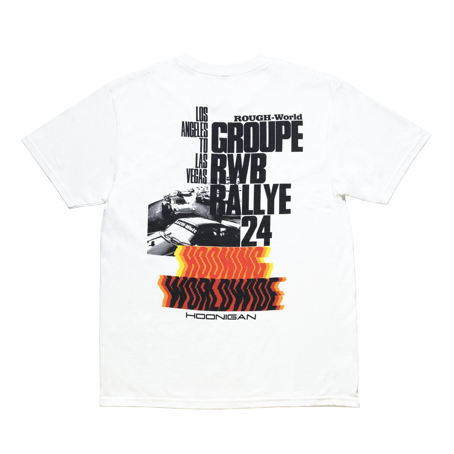 Hoonigan X RWB GROUPE RALLYE Short Sleeve Tee