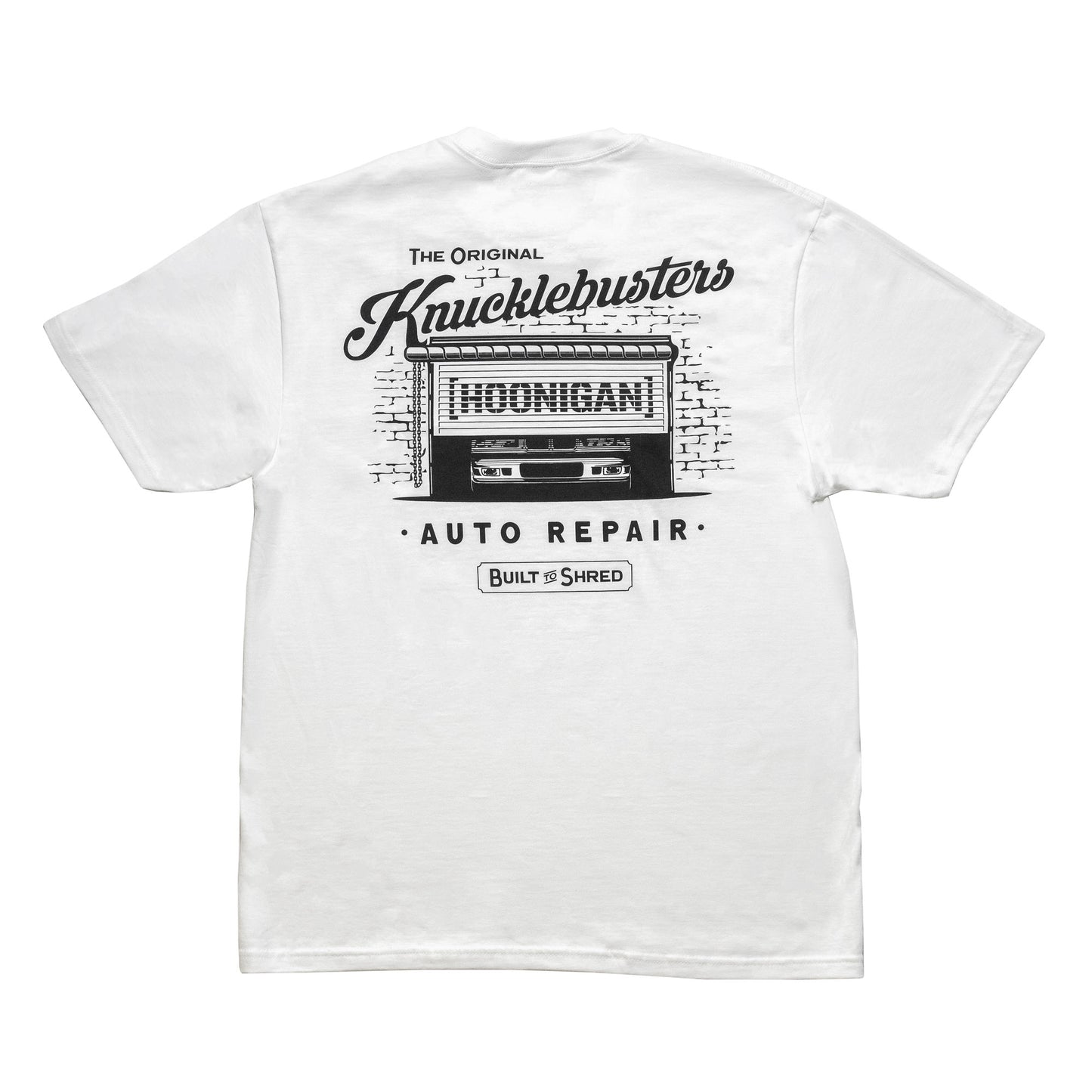 Hoonigan KNUCKLEBUSTERS AUTO REPAIR Short Sleeve Tee