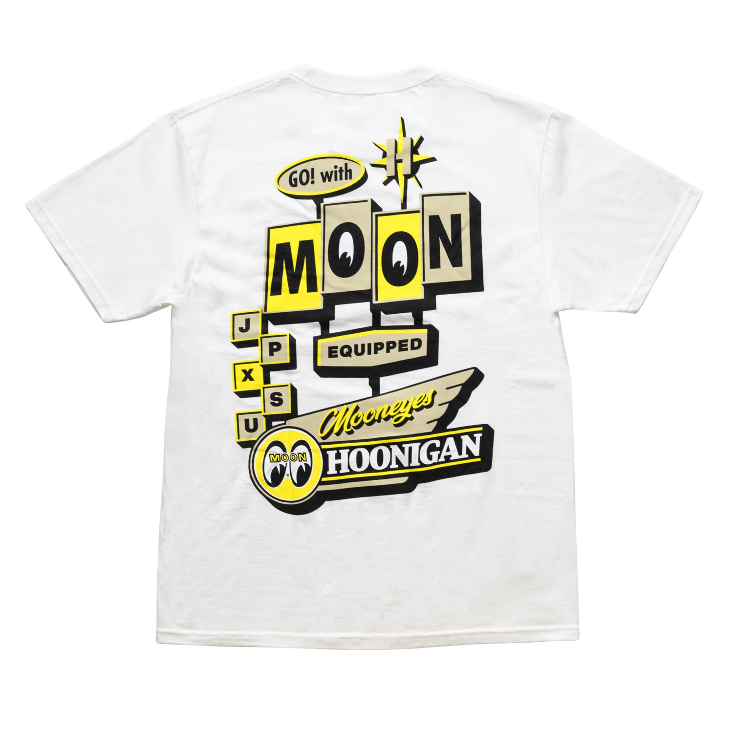 Hoonigan x Mooneyes MOONMOTEL Short Sleeve Tee